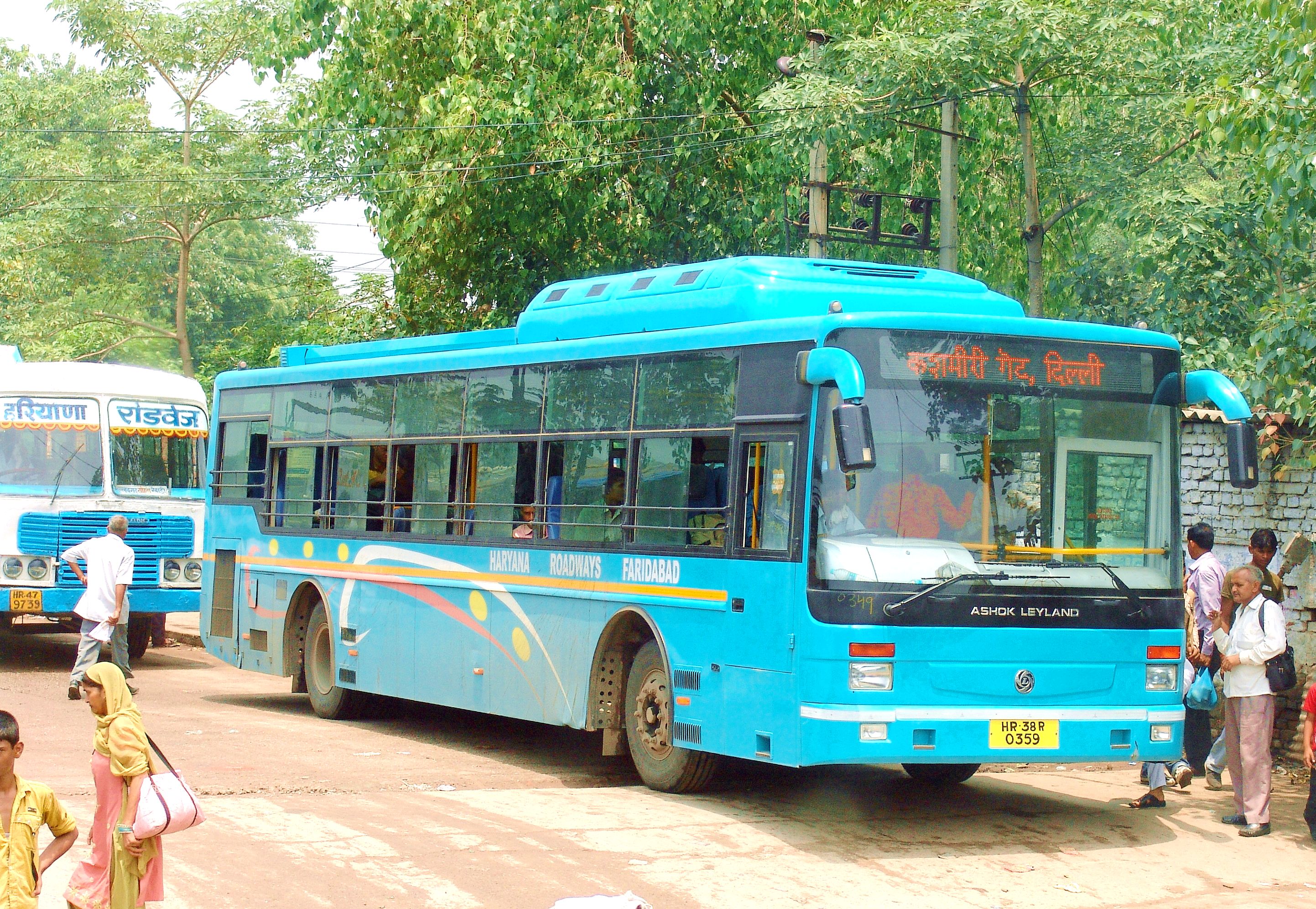 tourist bus service in faridabad